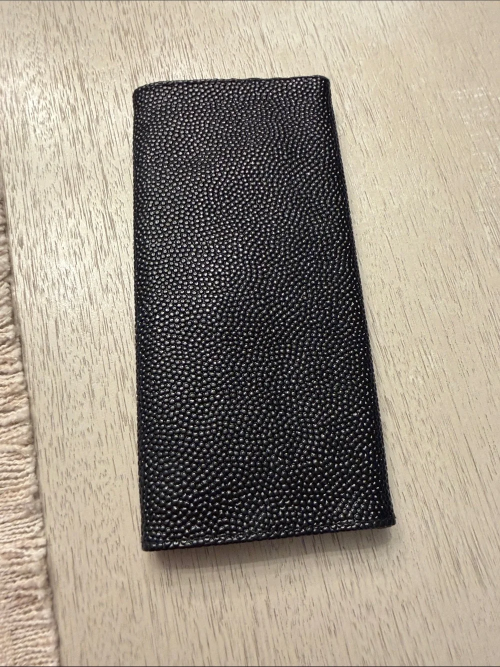 Black Travel Brush Organizer